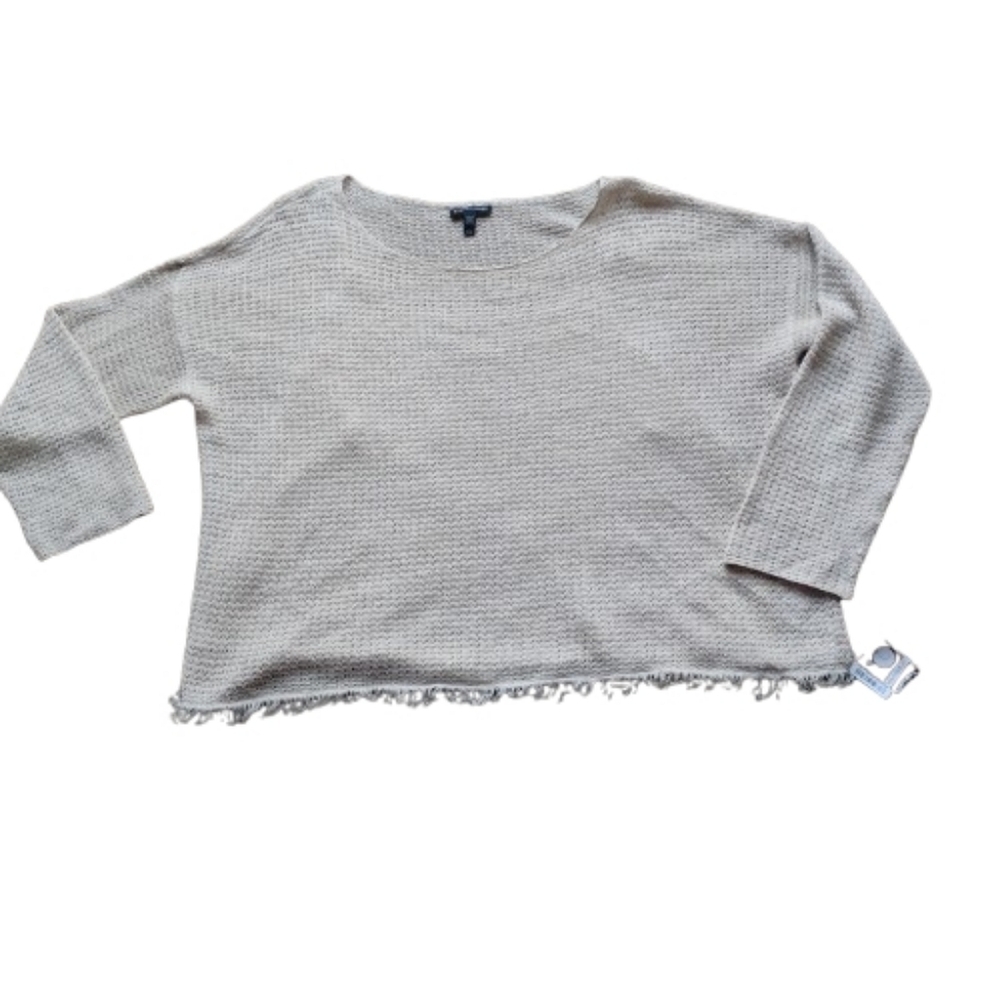 N E W Eileen Fisher Linen Crochet & Silk Cami Set L Boho Luxury